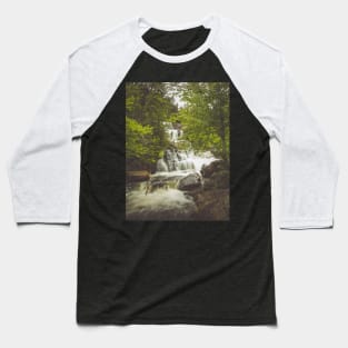 Rats Waterfall Mont-Tremblant National Park, Quebec V1 Baseball T-Shirt